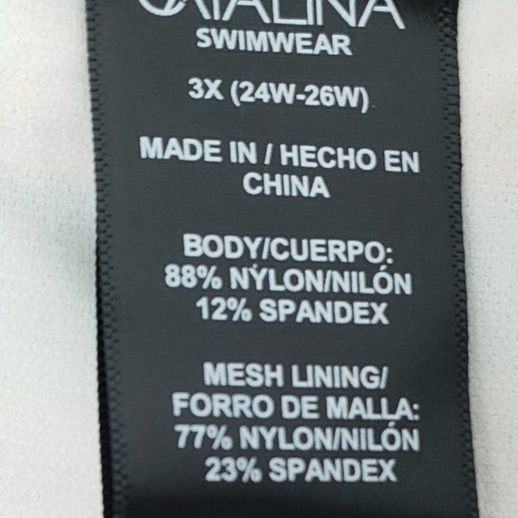 Swimsuit Bottom Bikini High Waist stripes new 3X 24 26 PLUS - Picture 5 of 5